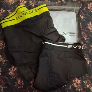 REVOLVE Men's Black and Yellow Boxer Briefs